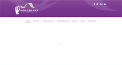 Desktop Screenshot of bodyandbalancechiropractic.com